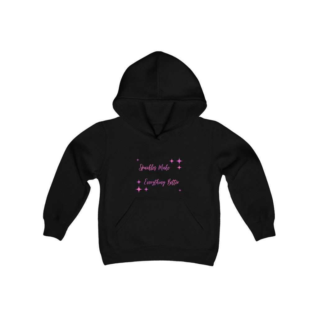 Sparkles Make Everything Better youth hoodie