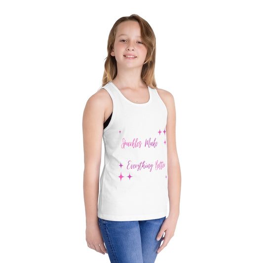 Sparkles Make Everything Better Kid's Tank Top