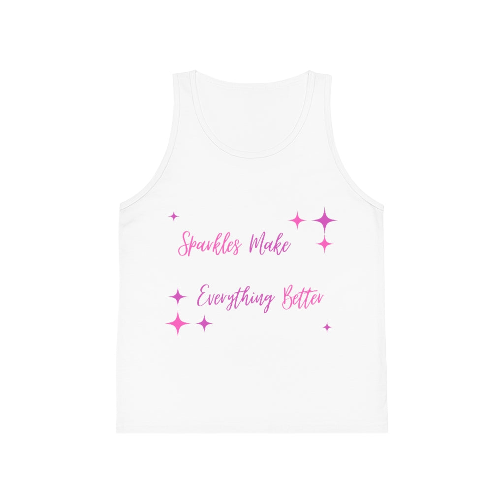 Sparkles Make Everything Better Kid's Tank Top