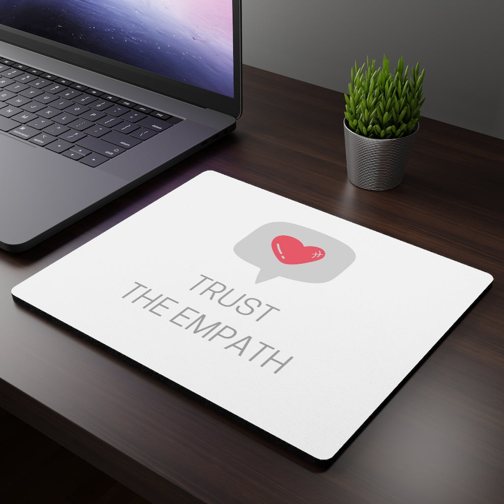 Trust The Empath  Rectangular Mouse Pad